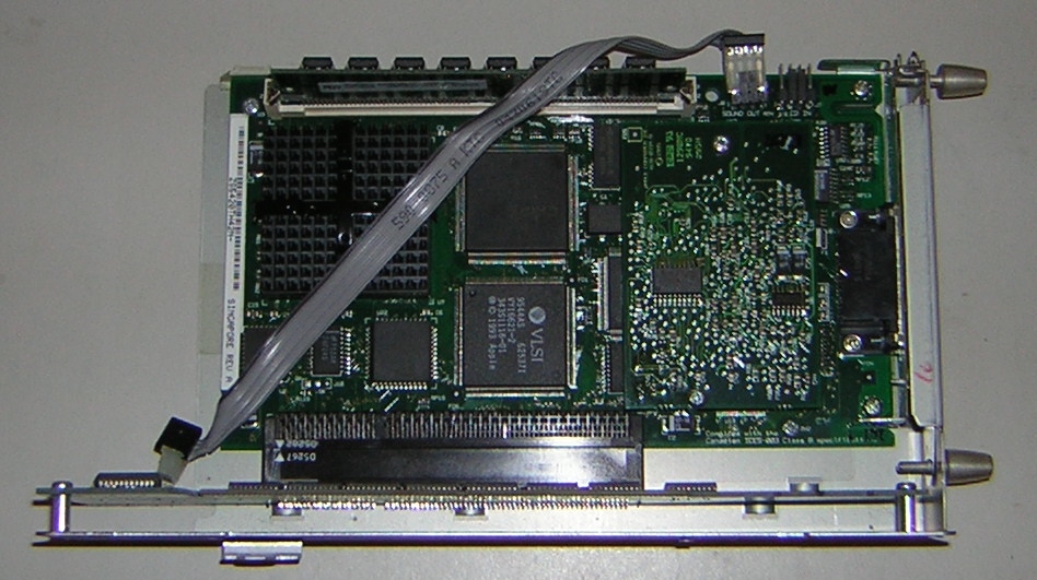 FS Apple DOS Compatibility PDS Card P/N 8200658C w/Angle Adapter and Cable Applefritter